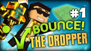 BRAND NEW Minecraft The Dropper BOUNCE Part 1 w GhostGaming Slime Bounce [upl. by Marijn]