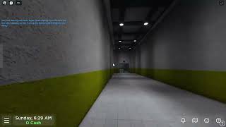 PreBeta Singularity Containment Site Startup Gameplay Roblox [upl. by Gipps]