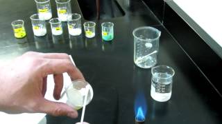 Flame Test Lab [upl. by Repsag55]