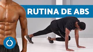 RUTINA de PLANCHAS Abdominales 🔛 15 MINUTOS [upl. by Ingraham]