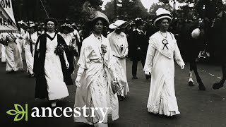 Suffragettes Celebrating 100 Years of Womens Suffrage  Ancestry [upl. by Nail]