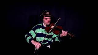 Quinn Bachand  Minor Swing Gypsy Jazz Violin Double Stops Etude [upl. by Lias]