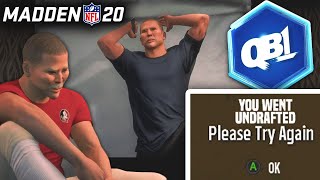 Is It Possible To Go UNDRAFTED in Madden 20 Face Of The Franchise [upl. by Waynant]