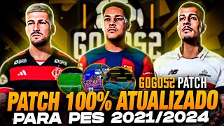 🚨 COMO TER O PES 2021 TOTALMENTE ATUALIZADO EM 2024 para PC PS4 e PS5 PATCH E OPTION FILE [upl. by Siravat407]