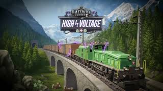 Railway Empire 2 • High Voltage DLC Release Trailer • PC [upl. by Aihsatsan936]