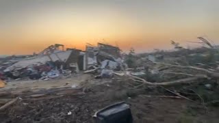 Several tornadoes confirmed from Fridays severe weather event in Illinois Indiana [upl. by Amihsat740]