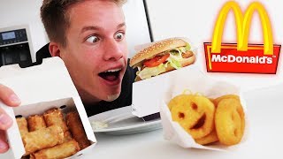 🍟🍔 Ich bestelle das NEUSTE Fast Food bei McDonalds [upl. by Chobot]