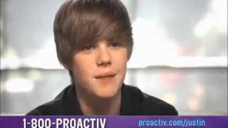 The Official Justin Bieber Proactiv Commercial [upl. by Enicul607]