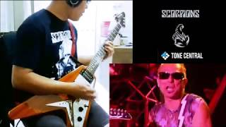 Scorpions  Lovedrive Rhythm Guitar Cover [upl. by Storer]