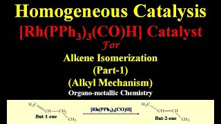 Alkene Isomerization  RhPPh33COH Catalyst  Alkyl Mechanism  CSIR NET [upl. by Bury11]