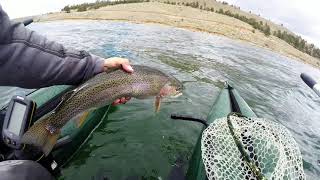 Spinney Mountain Reservoir Fly Fishing 5222019 [upl. by Lebasy]