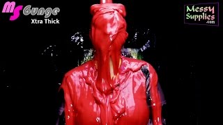 MS Gunge • XTRA THICK • Gunge in action • What Does Gunge Look Like • How To Make Gunge amp Slime [upl. by Notyal]