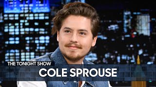 Cole Sprouse Trained with a Mime for His NonSpeaking Role in Lisa Frankenstein  The Tonight Show [upl. by Annairol]