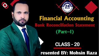 MGT101 New Course Short Lecture  20  Topic 62 to Topic 64  Bank Reconciliation Statement PartI [upl. by Adelina192]