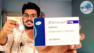 DetrusitolTolterodine Ltartrate 2mg tablet dangerous side effects in English  Side effects 💊☣️🔥💯 [upl. by Im]