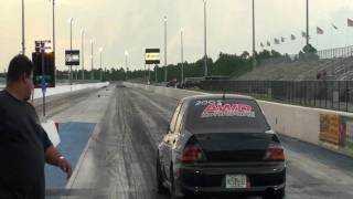 AWD Motorsports Evo GSR 927166mph Precision T3 Turbo [upl. by Nyhagen]