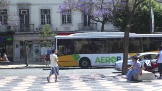 Rossio Square amp Fountain Lisbon 2012 Videos 433 [upl. by Yttig]