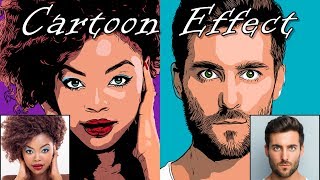 Photoshop How to Transform a Photo into a Pop Art Cartoon Effect [upl. by Evette218]