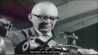 Friedrich Lüling Explains Permanent Magnetic Motor  Free Energy Generator  English Subtitles [upl. by Eidahs]