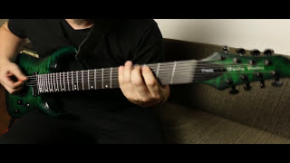 DrMonKz  Zurück  Guitar Playthrough Prog Metal [upl. by Oiluig]