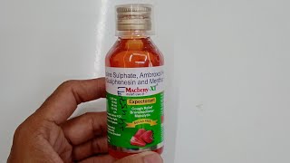 macbery xt syrup  छाती मे भरे बलगम वाले cough को निकालने की जबरदस्त दवाई [upl. by Herzel]