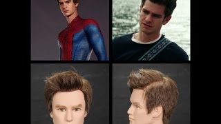 Andrew Garfield  Spiderman 2 Haircut Tutorial [upl. by Rabiah]