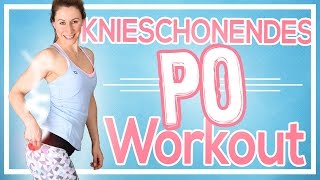 Sehr effektives Knieschonendes Po amp Bein Workout  Knack Po Training für zuhause  Ohne Springen [upl. by Tildi]