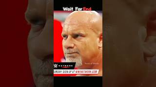 Gold Berg Powerful look scares Brock Lesnar and Roman Reigns wwe shorts goldberg brocklesnar [upl. by Haynor916]