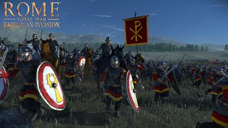 The Battle of Chalons Rome Remastered Barbarian Invasion Walkthrough [upl. by Arria]