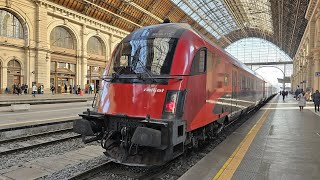 2024 11 06 064011 RJX267Wien Hbf – BudapestKeleti [upl. by Ahsirahc446]