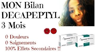 34  DECAPEPTYL Bilan 3 mois  0 Saignements 0 Douleurs 100 Effets Secondaires [upl. by Erwin]