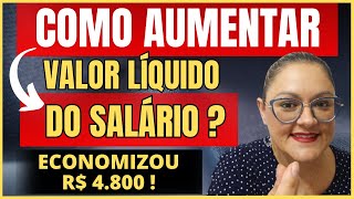 🔴 COMO AUMENTAR O VALOR LÍQUIDO DO SALÁRIO   INSS  CONSIGNADO  ANIELI EXPLICA [upl. by Yot689]