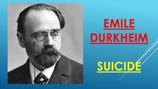 Sociology for UPSC  Durkheim  THEORY OF SUICIDE  Lecture 72 [upl. by Oiludbo27]