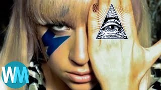 Top 10 Celebrities That are Supposedly in the Illuminati [upl. by Elahcar]