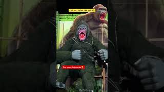 King Kong in the city  किंग काँग से भी डरावना है 😱। Carnival  Scary Animals shorts viralvideo [upl. by Ahsienal]