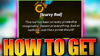 How To GET NEW SCURVY ROD SHOWCASE in FISCH ROBLOX [upl. by Audrey]