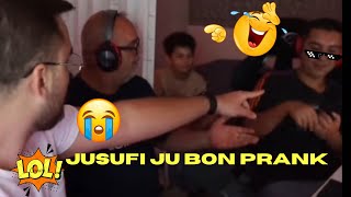 JUSUFI PRANK BABES TGAFIT 😂😂😂 LIVE [upl. by Ennazzus522]