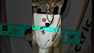 Head light change optima electric scooty part2 thegyanwaletech viralshorts viralshort [upl. by Ellehcal]