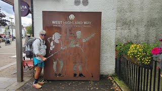 West Highland Way Day 1 Milngavie to West Highland Campground 39 miles [upl. by Yajiv698]