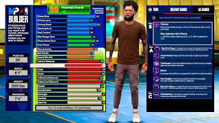 The BEST LOCKDOWN BUILD in NBA 2K24  HOF CLAMPS GLOVE RIPPER 94 FEET  ANCHOR [upl. by Ilarin]