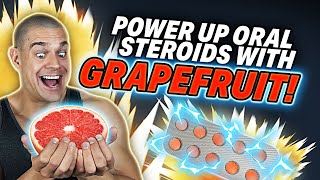 Boost BIOAVAILABILITY amp POTENCY Of Oral Steroids With GRAPEFRUIT  Naringin amp Naringenin [upl. by Bartlett10]