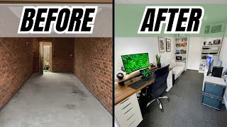 How I Converted My Garage Into a Room and What It Cost [upl. by Busby]