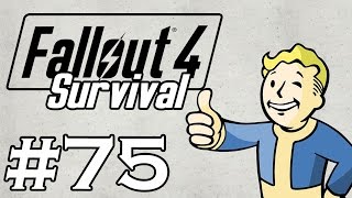 Lets Play Fallout 4  SURVIVAL  NO FAST TRAVEL  Part 75  Paladin Danse [upl. by Cosmo183]