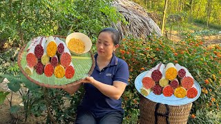 How to make fivecolor rice with bamboo [upl. by Tom]