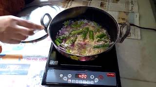 Prestige PIC 27 0 1200 Watt Induction Cooktop working 2 [upl. by Rinum562]