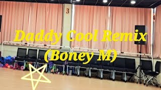 Daddy Cool Remix Line Dance32c 4w Low ImproverChoreoLars Kuif [upl. by Jackson]