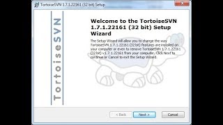 How to setup Visual SVN server and Tortoise SVN Client [upl. by Gefen]