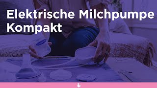 Elektrische Milchpumpe Kompakt  Milchpumpen von Lansinoh [upl. by Aihsek593]