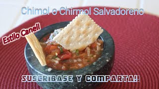 Chirmol Salvadoreño Paso a Paso Estilo Caneli Chimol Recipe [upl. by Chesney]