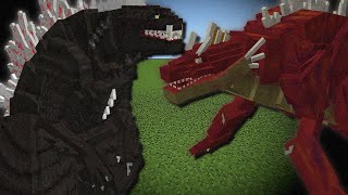 GODZILLA EVOLUTION SINGULAR POINT  AddonMod Review  Bedrock [upl. by Ardnaed]